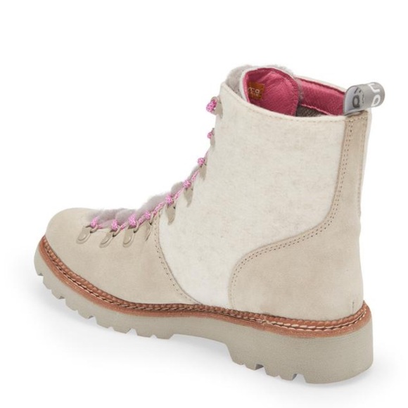 NWT $180  BIONICA DARLENE ITALIANSUEDE LEATHER WATERPROOF BOOTS MOONSTONE - Picture 2 of 10